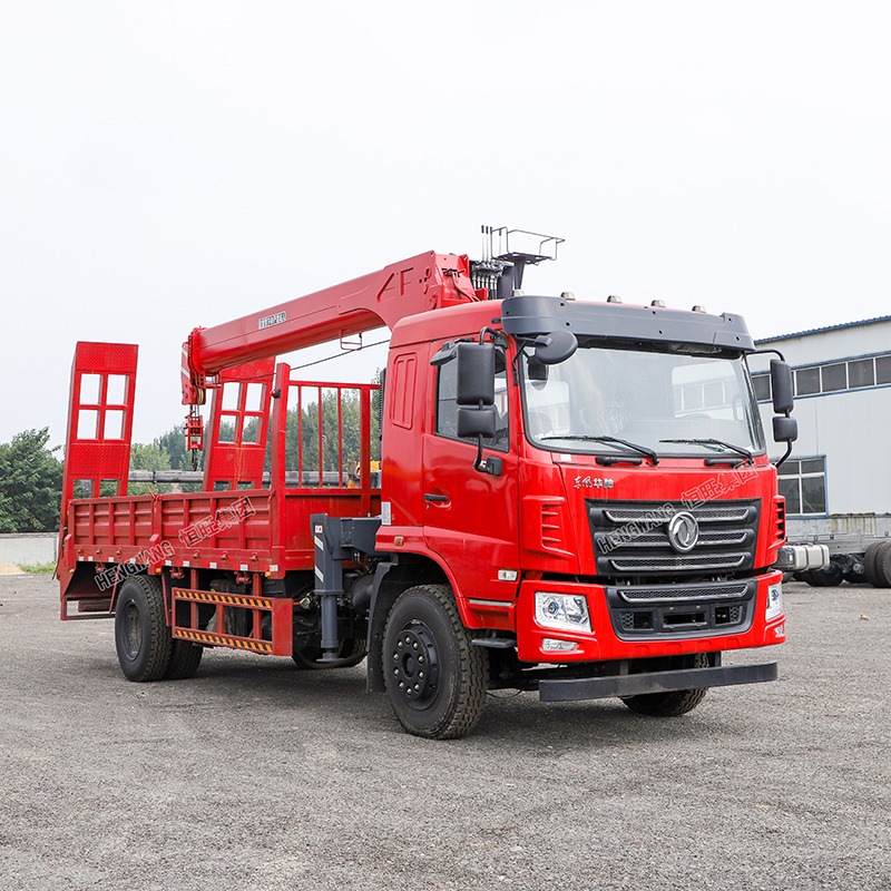 TRUCK CRANE Manufacturers 8 Ton Boom Truck Crane Car Crane Pickup Truck