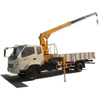 TRUCK CRANE 5 Ton Telescopic Boom Truck Mounted Mobile Crane For Sale