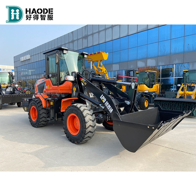 Cheap Price 2 Ton Front End Shovel Truck Engine Parts HAODE 952 Wheel Articulated Loaders