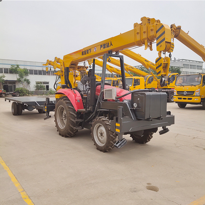 TRUCK CRANE Tractor Trailer Crane Farm Tractor Log Loader With Trailer