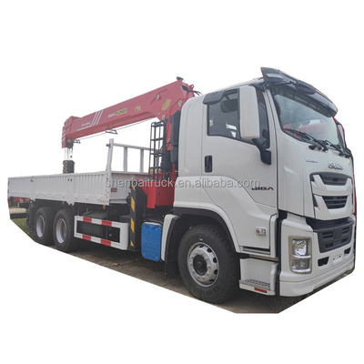 TRUCK CRANE ISUZU GIGA 16 Ton Truck Mounted Crane Truck-Mounted Crane Boom Truck With Palfinger Hydraulic Crane