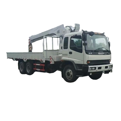 Outdoor construction goods lifting cheap 15 ton boom crane truck with NEW SQ12SK4Q military quality 6*4 upright truck with crane for sale