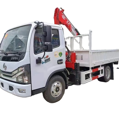TRUCK CRANE 4*2 knuckle boom crane truck mounted 2-5 ton crane from DONGFENG factory supplying for sale