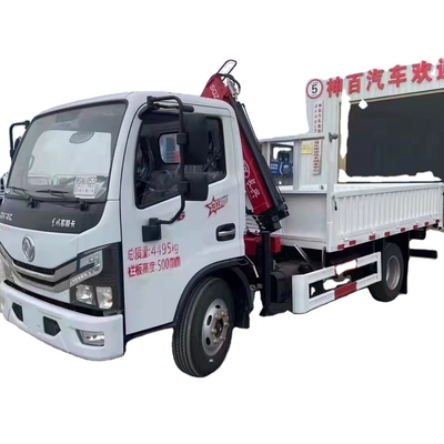 TRUCK CRANE Mini truck with hydraulic telescopic crane boom trucks 3 ton crane truck cheap price for sale