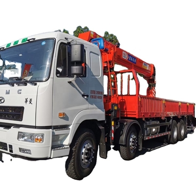 TRUCK CRANE 8X4 Max Lifting Height 21.6m Mobile Telestrolic Boom Truck Crane CAMC Hydraulic Truck Crane For Sale