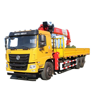 TRUCK CRANE 6x4 12 ton 14 ton mobile telescopic stiff boom truck mounted hydraulic crane with good price