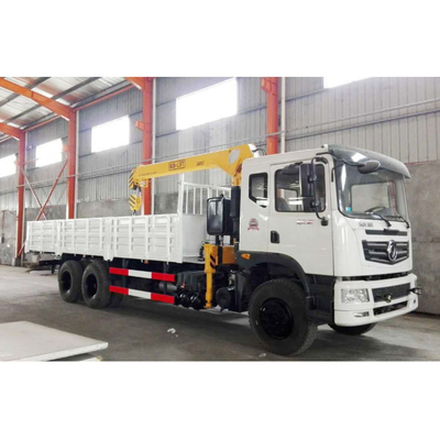 TRUCK CRANE 5 ton small mobile hydraulic telesocpic boom truck mounted crane