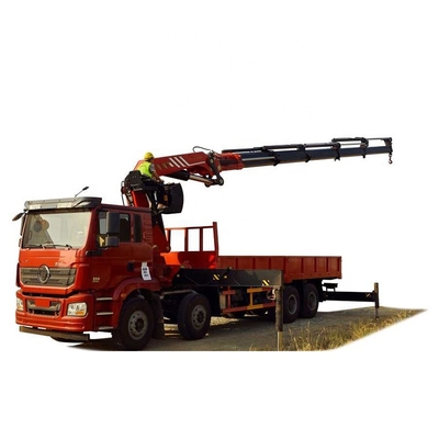 TRUCK CRANE Truck Mounted Crane 21.5t Auto Knuckle Boom Crane With Hydraulic Telescopic Boom Spk61502