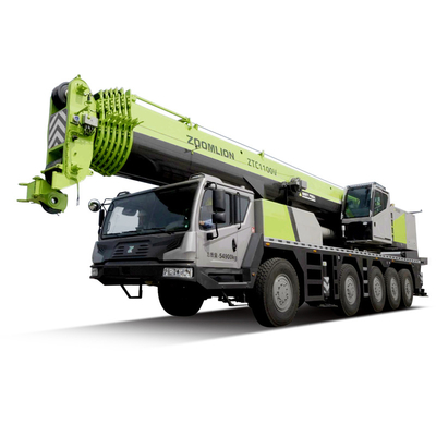 TRUCK CRANE used zoomlion 100t mobile truck cranes pickup truck crane telescopic towable trailer truck mounted crane