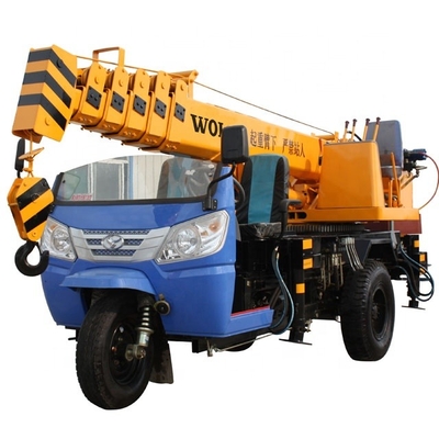 TRUCK CRANE Telescopic Boom Tricycle Crane 3 Ton Mini Truck Crane