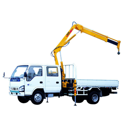 CRANE TRUCK Chinese Small New Brand SQ3.2SK2Q Boom Crane Truck Mini 3 Ton Truck Mounted Crane For Best Prices