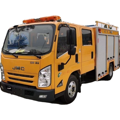 Brand New CLW 4*2 130HP 3tons 3000L Water Tank Euro 5 JMC Fire Truck Specification 5990*2010*2500