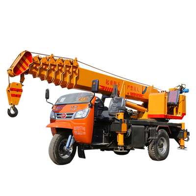 TRUCK CRANE High Quality Three Wheel Truck Crane 3 Ton Crane Truck Mini Pickup Truck Mounted Crane For Sales