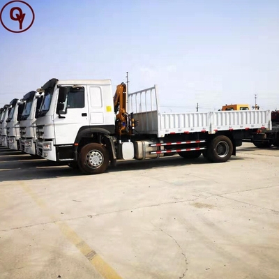 Heavy duty TRUCK CRANE sinotruk 4x2 howo boom truck crane 20ton sale