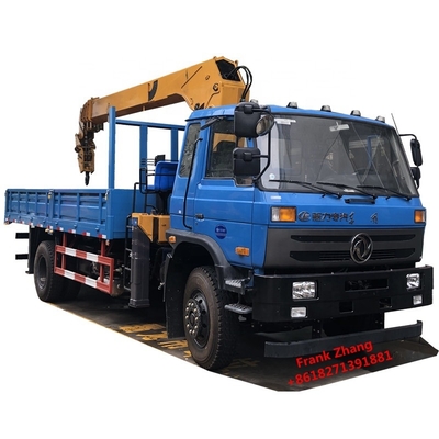 TRUCK CRANE 4x2 Dongfeng Cargo Truck With 8 Ton Truck Crane