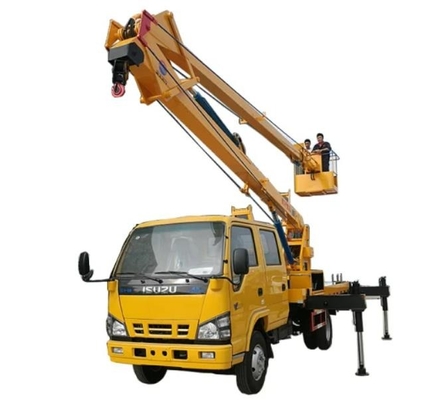 CRANE Howo /Isuzu 4x2 12m 14m 16m 18m Hydraulic 20m Telescopic Boom Crane Foldable Truck